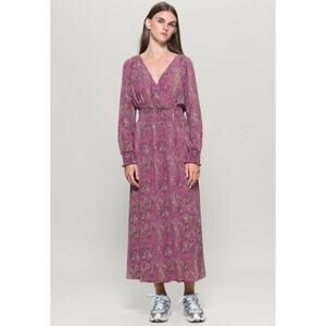 NWT Baum Und Pferdgarten Azia Long Sleeve Maxi Dress